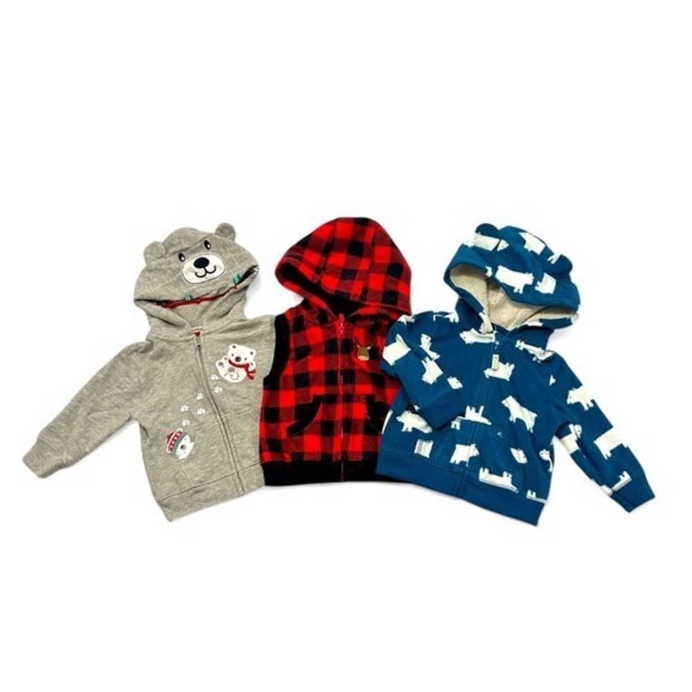 Carter’s hoodies/vest size 9 months